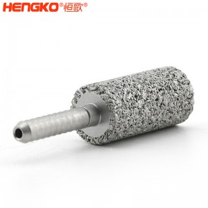 廠家定制316L粉末燒結(jié)不銹鋼過濾器曝氣頭，高強(qiáng)度耐腐蝕水族專用氣泡石