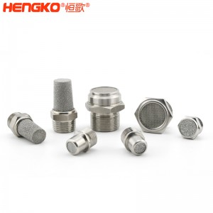源頭廠家不銹鋼燒結(jié)網(wǎng)消聲器消音器耐高溫流量大，應(yīng)用于空壓機(jī)排氣
