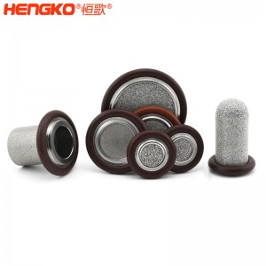 恒歌不銹鋼316L真空卡環(huán)濾芯耐高溫透氣均勻耐壓，工業(yè)衛(wèi)生級不銹鋼濾片過濾器