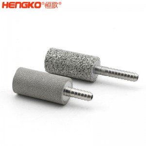 廠家定制316L粉末燒結(jié)不銹鋼過濾器曝氣頭，高強(qiáng)度耐腐蝕水族專用氣泡石